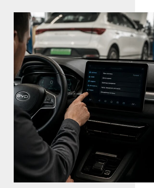Русификация BYD E2 в Дедовске от 16383 р. | ФастМобиль-Ддв под ключ