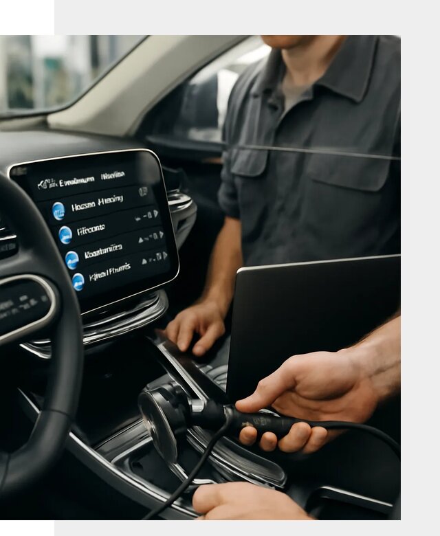 Установка приложений Geely для мультимедиа автомобиля в Дедовске