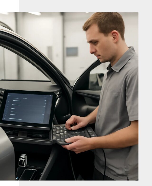 Русификация мультимедиа автомобилей Lynk Co в Дедовске