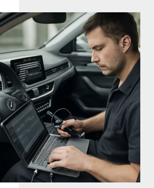 Настройка телематики автомобиля под ключ для авто в Дедовске