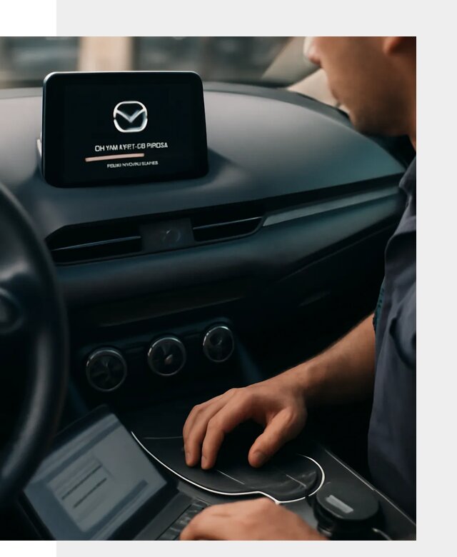 Установка приложений Mazda на мультимедийную систему в Дедовске