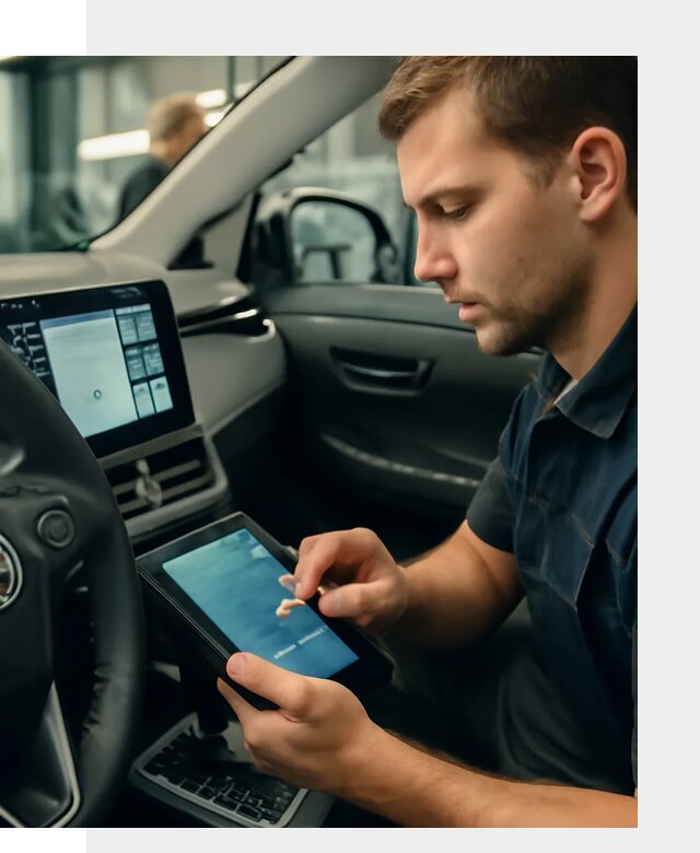 Установка приложений Toyota на мультимедиа в Дедовске